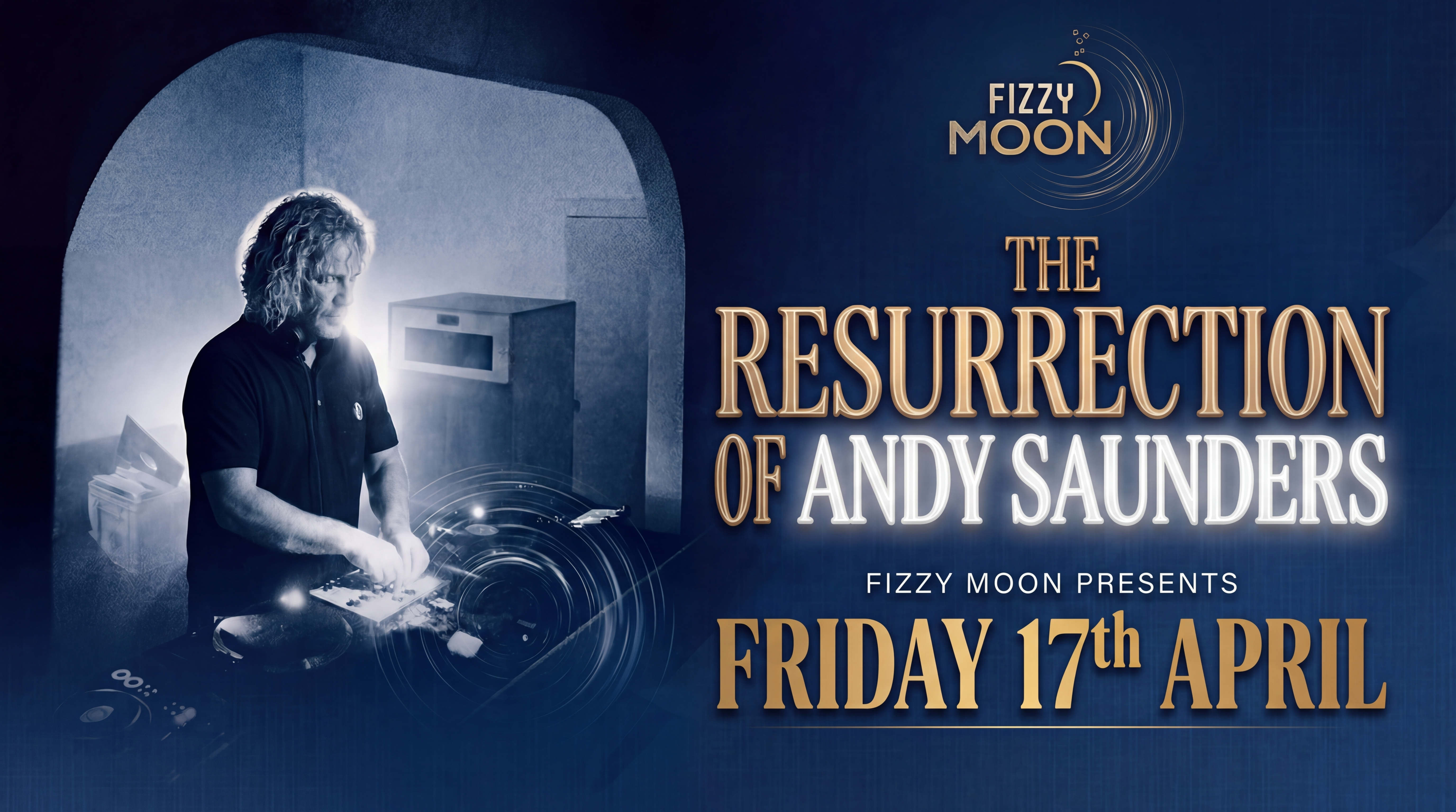 Resurrection of Andy Saunders — live at Fizzy Moon Brewhouse, Friday 17 April 2026
